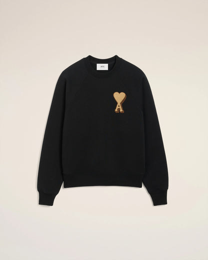 AMI Paris Terry Heart Boxy Sweatshirt – 25FW