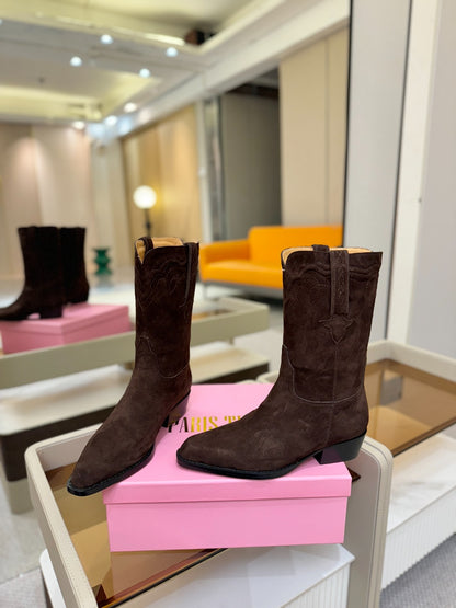 Paris Texas Western Ankle Boots