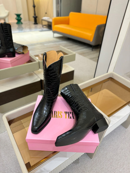 Paris Texas Western Ankle Boots