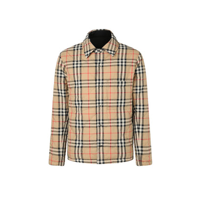 Burberry Check Quilted Reversible Jacket