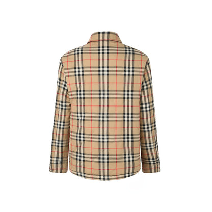 Burberry Check Quilted Reversible Jacket