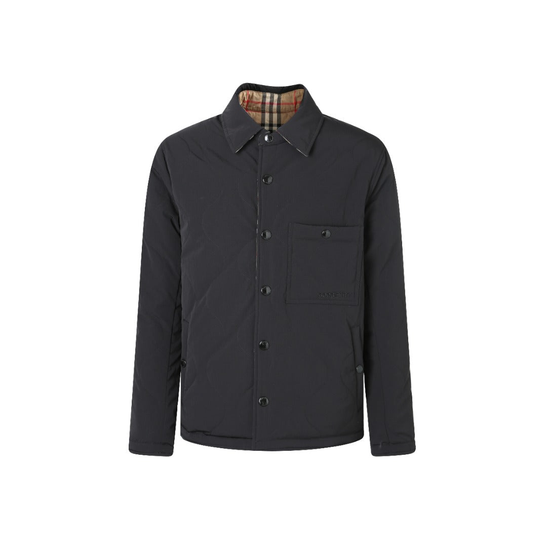 Burberry Check Quilted Reversible Jacket