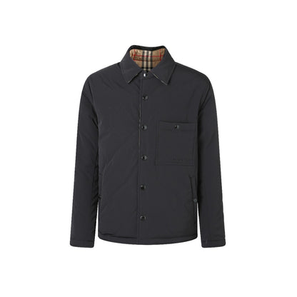 Burberry Check Quilted Reversible Jacket