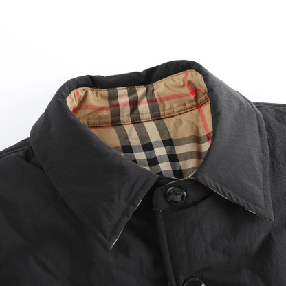Burberry Check Quilted Reversible Jacket