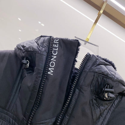 Moncler Grenoble Morgins Shearling Puffer Jacket