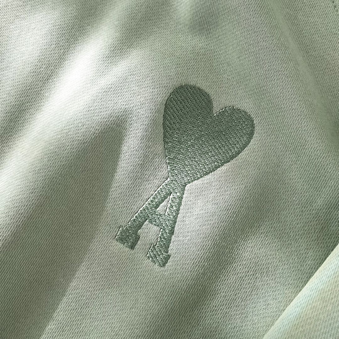 Ami Paris Ami de Coeur Embroidered Crewneck Sweatshirt