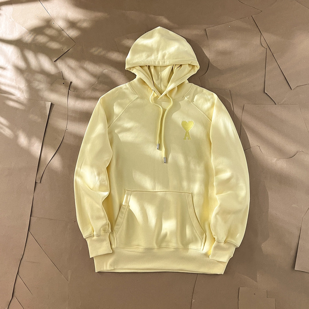 Ami Paris Ami de Coeur Macaron Zip Hoodie