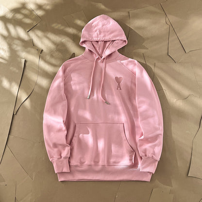 Ami Paris Ami de Coeur Macaron Zip Hoodie