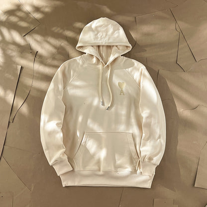 Ami Paris Ami de Coeur Macaron Zip Hoodie