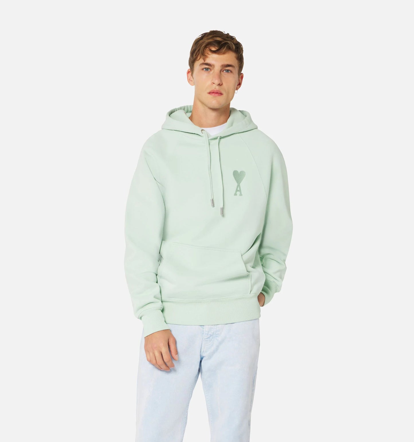 Ami Paris Ami de Coeur Macaron Zip Hoodie