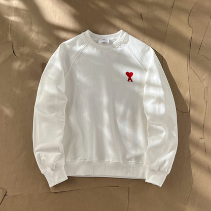 Ami Paris Ami de Coeur Raglan Crewneck Sweatshirt – Autumn/Winter