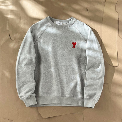 Ami Paris Ami de Coeur Raglan Crewneck Sweatshirt – Autumn/Winter