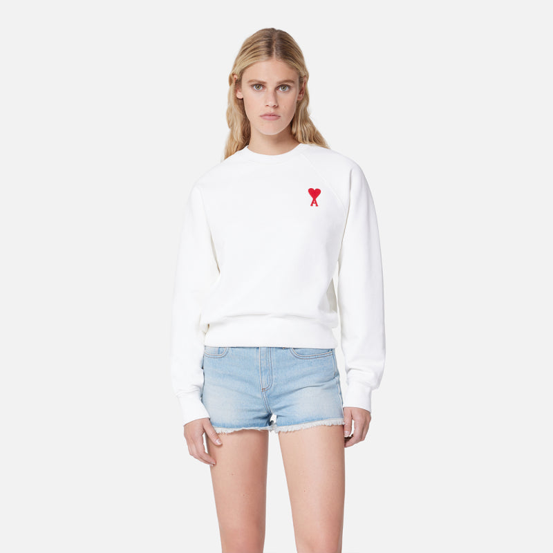 Ami Paris Ami de Coeur Raglan Crewneck Sweatshirt – Autumn/Winter