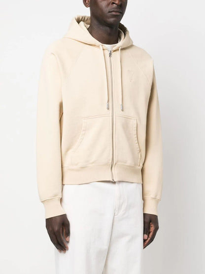 Ami Paris Ami de Coeur Boxy Fit Zip Sweatshirt – Autumn/Winter Collection