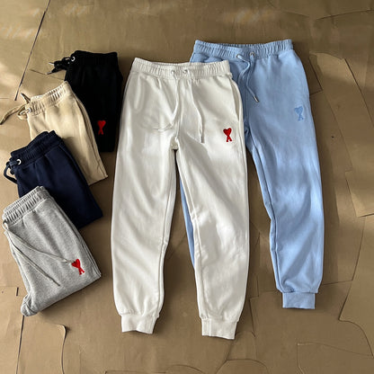 Ami Paris Ami de Coeur Terry Sweatpants – 23FW