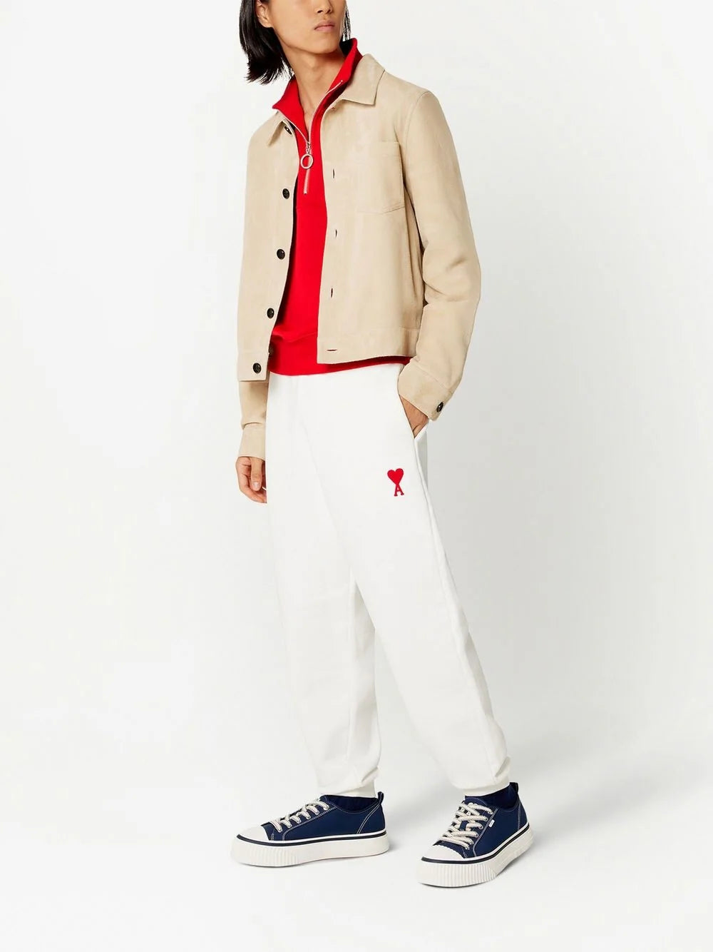 Ami Paris Ami de Coeur Terry Sweatpants – 23FW