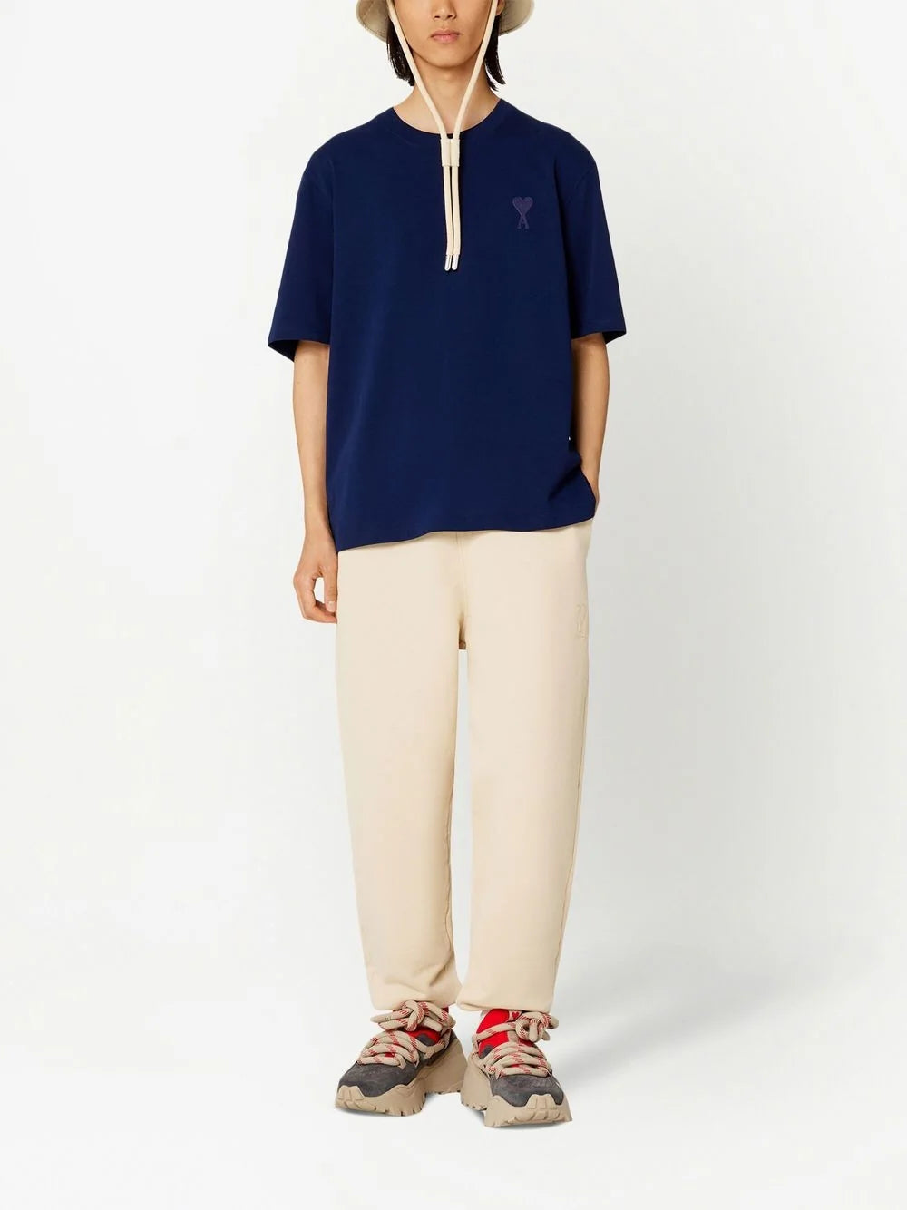Ami Paris Ami de Coeur Terry Sweatpants – 23FW
