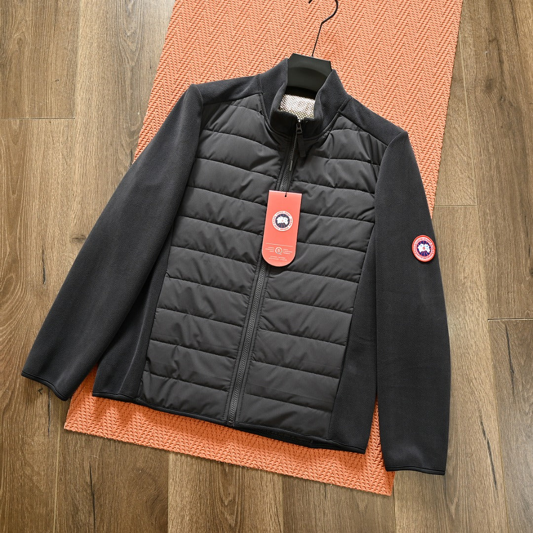 Canada Goose Spliced Stand-Collar Cashmere Jacket – 25FW