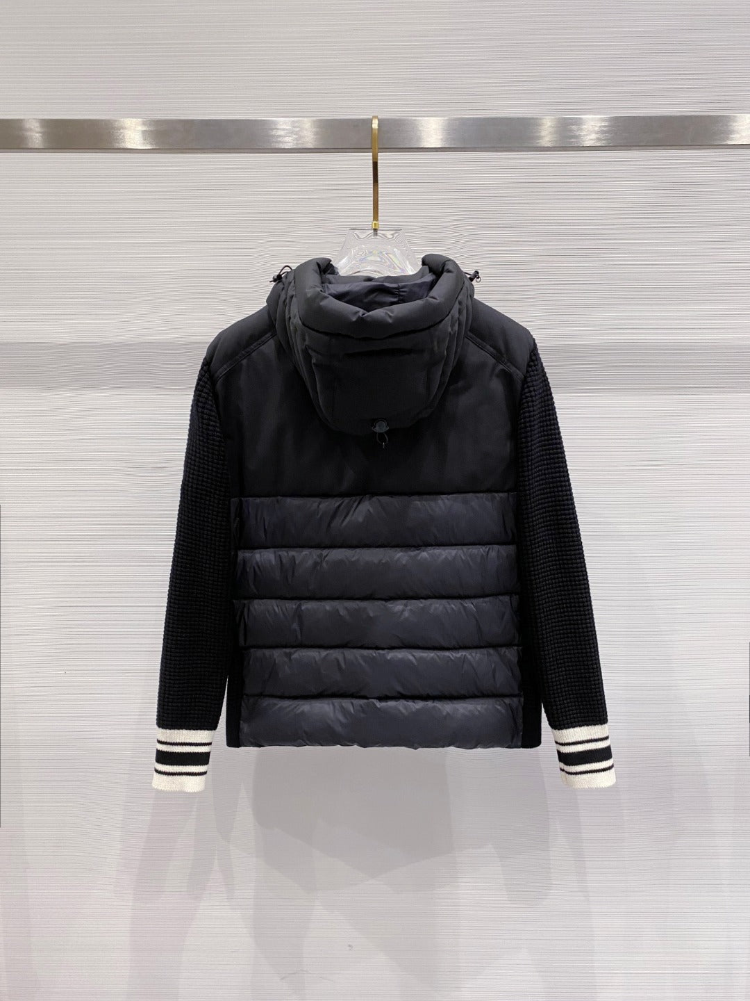 Moncler Down Knit Spliced Jacket – FW2025