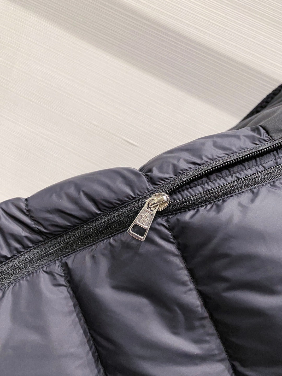 Moncler Down Knit Spliced Jacket – FW2025