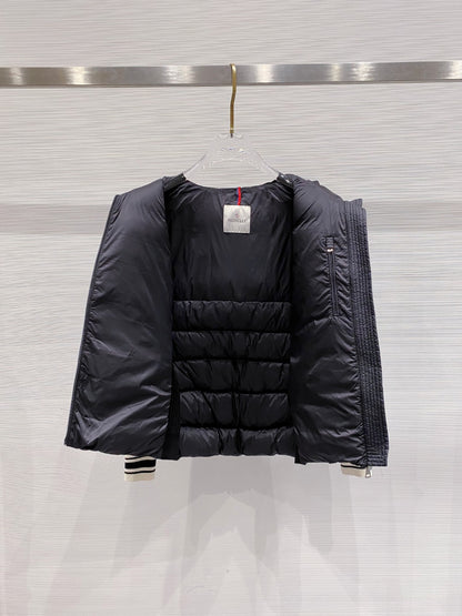 Moncler Down Knit Spliced Jacket – FW2025