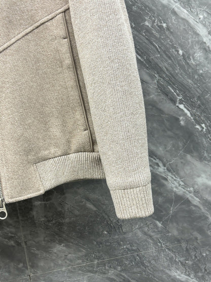 Loro Piana Knitted Blend Down Jacket – 25FW