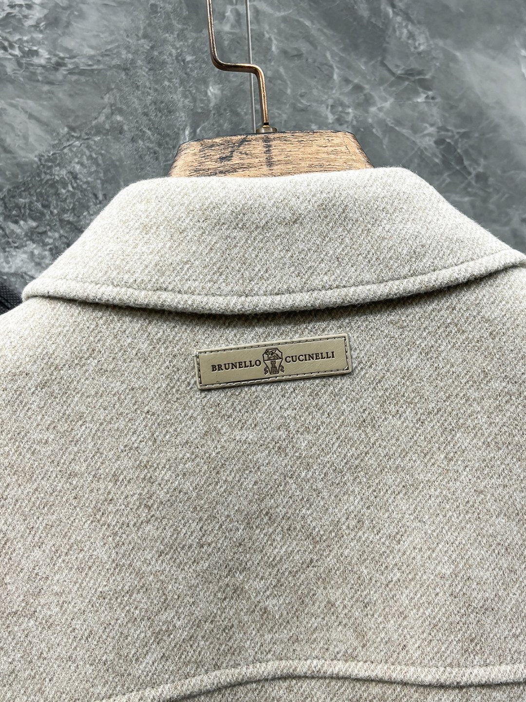 Brunello Cucinelli Knit Blend Down Jacket – 25FW