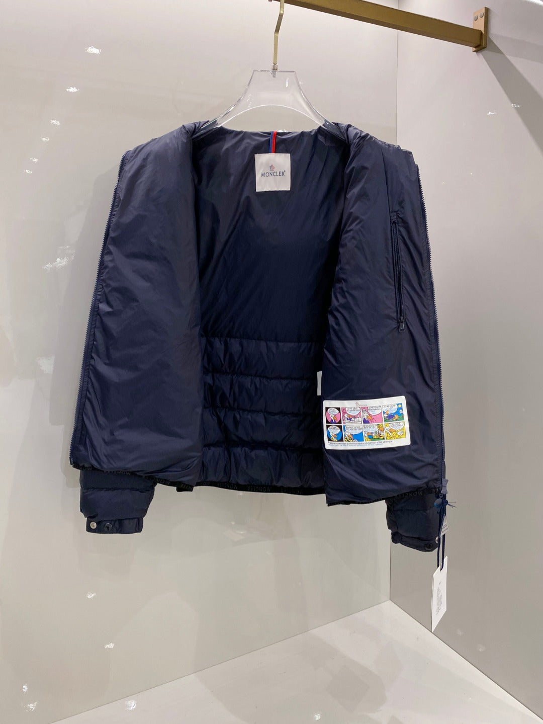 Moncler Men's Hooded Goose Down Jacket – 2025FW