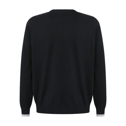 Loewe Embroidered Anagram Wool Crewneck Sweater