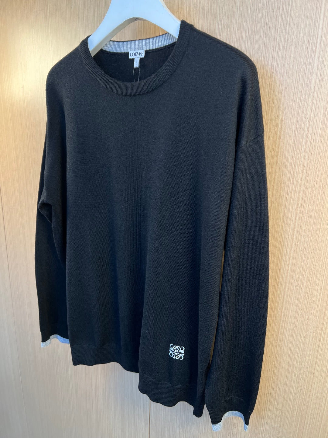 Loewe Embroidered Crewneck Sweater – 26SS