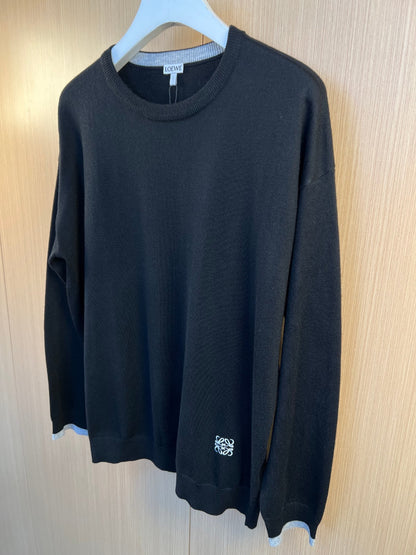 Loewe Embroidered Crewneck Sweater – 26SS