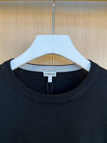 Loewe Embroidered Crewneck Sweater – 26SS