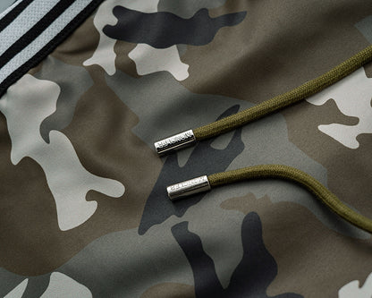 Moncler Camouflage Swim Trunks – Spring/Summer 2026