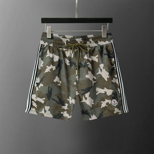 Moncler Camouflage Swim Trunks – Spring/Summer 2026