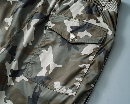 Moncler Camouflage Swim Trunks – Spring/Summer 2026