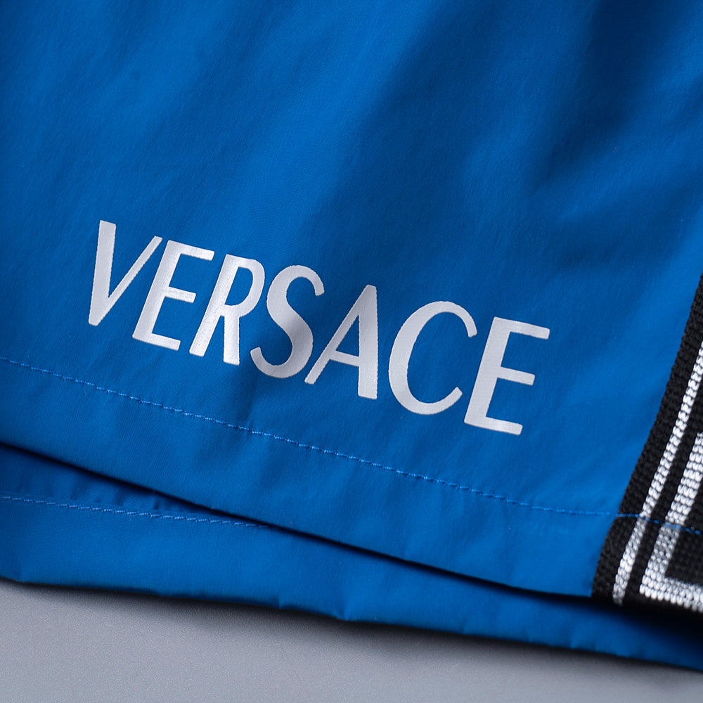 Versace Webbing Detail Swim Trunks – Spring/Summer 2026 Collection