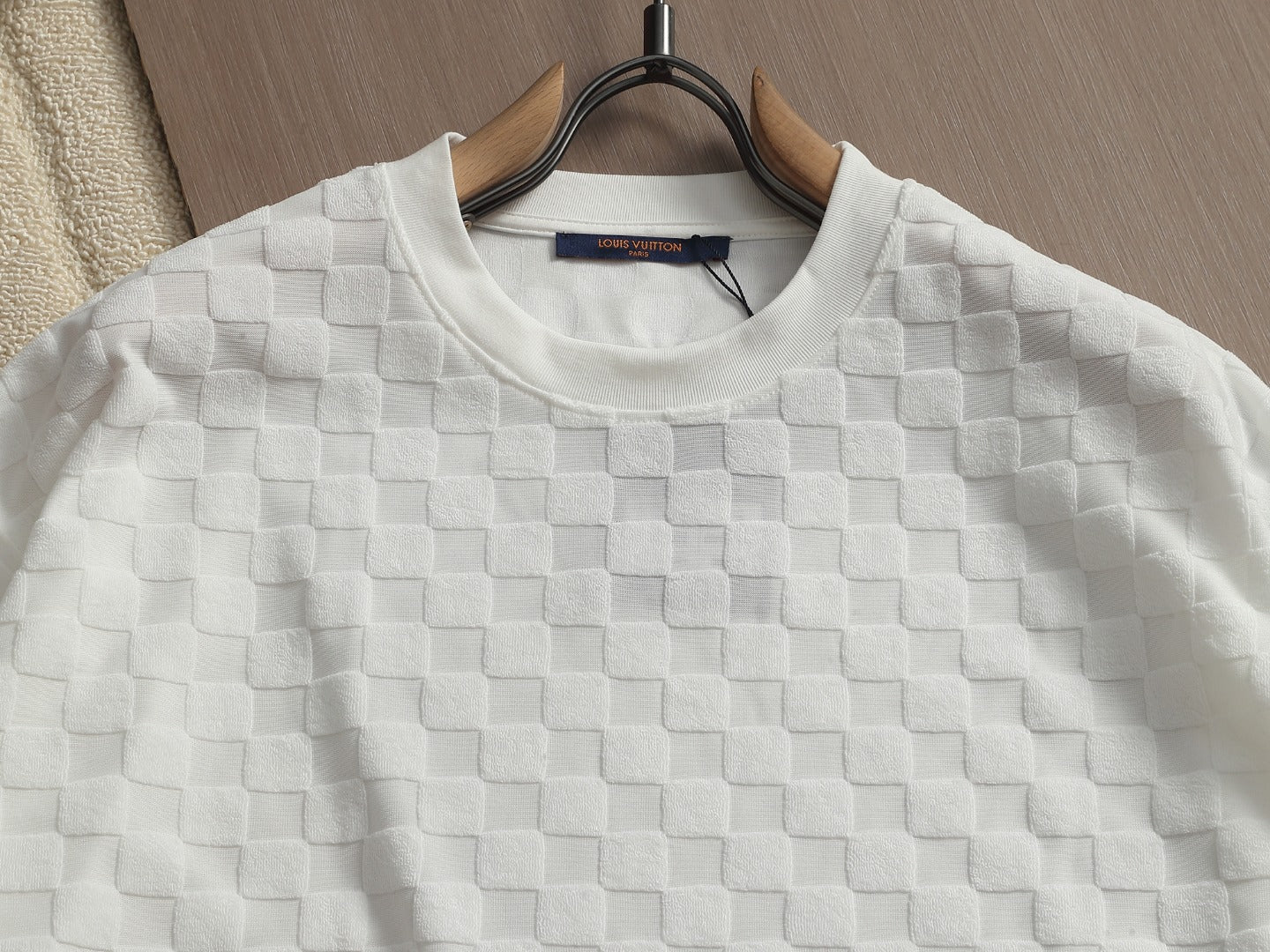 Louis Vuitton Damier 3D Jacquard T-Shirt