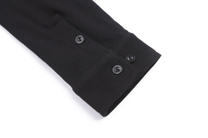 Gucci Logo Button Embroidered Piqué Cotton Shirt – 26SS