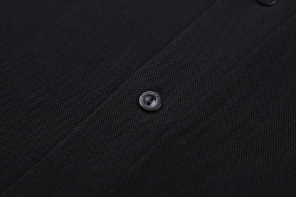 Gucci Logo Button Embroidered Piqué Cotton Shirt – 26SS