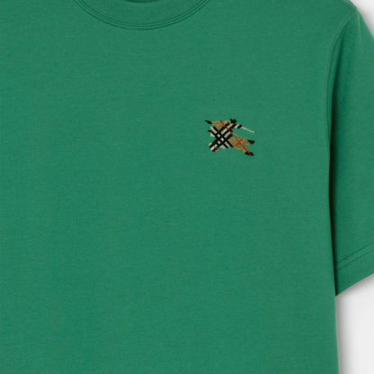 Burberry EKD Embroidered Cotton T-Shirt