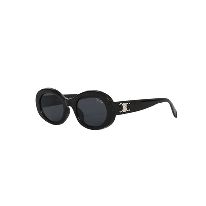 Celine Triomphe Oval Frame Sunglasses