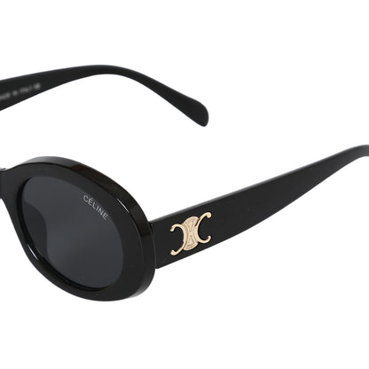Celine Triomphe Oval Frame Sunglasses