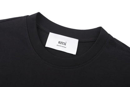 Ami Paris Embroidered ADC Knit T-Shirt – 26SS