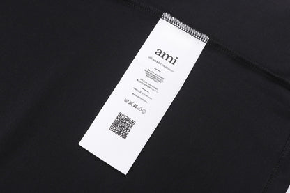 Ami Paris Embroidered ADC Knit T-Shirt – 26SS