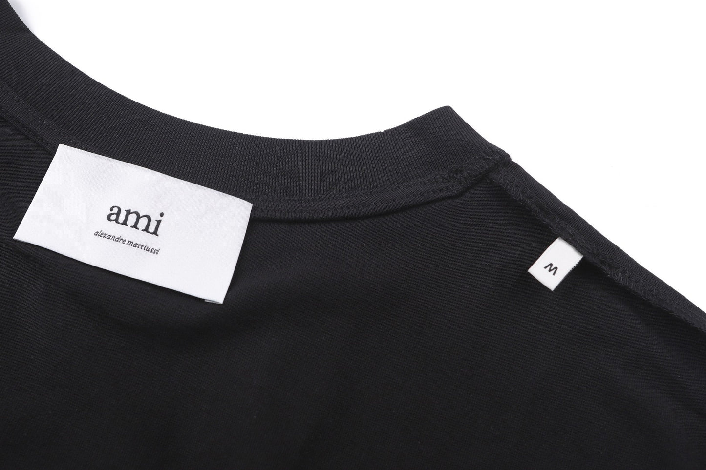 Ami Paris Embroidered ADC Knit T-Shirt – 26SS