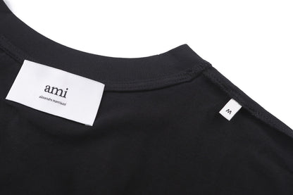 Ami Paris Embroidered ADC Knit T-Shirt – 26SS