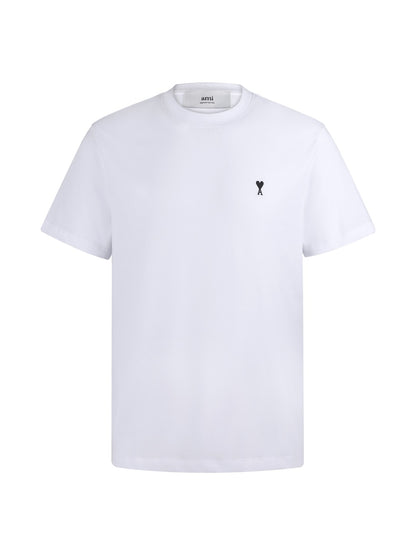 Ami Paris Embroidered ADC Knit T-Shirt – 26SS