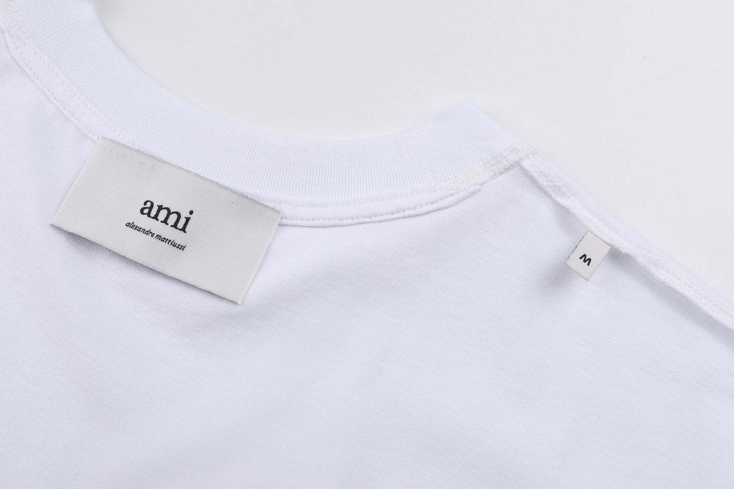 Ami Paris Embroidered ADC Knit T-Shirt – 26SS
