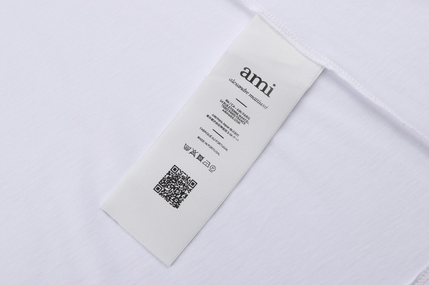 Ami Paris Embroidered ADC Knit T-Shirt – 26SS