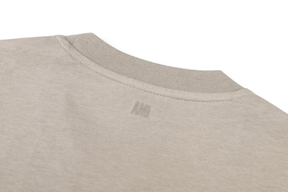 Ami Paris Embossed Ami de Coeur Silhouette T-Shirt – 26SS